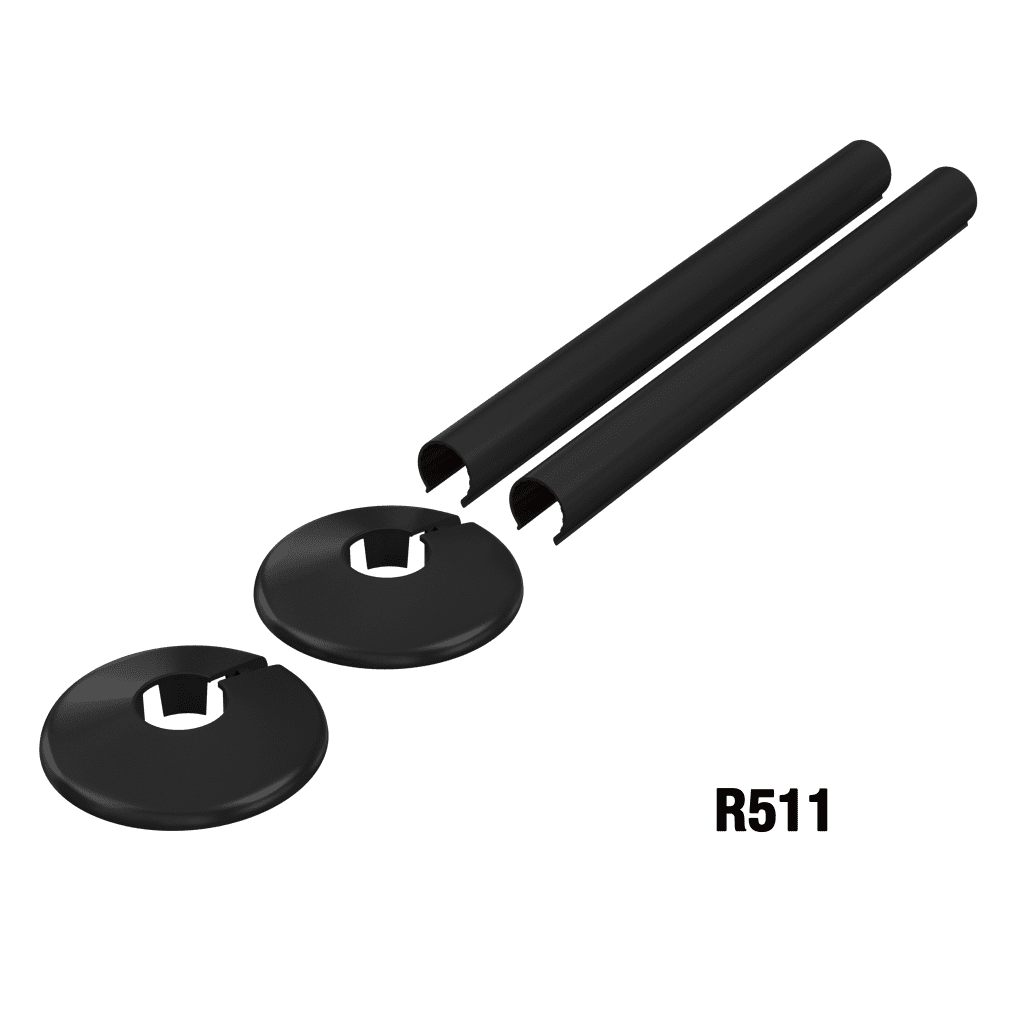 [FM-R511] FM Black Radiator Tail Kit Pair