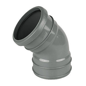 FPS Grey 110mm 135° Bend Socket/Solvent SP440G