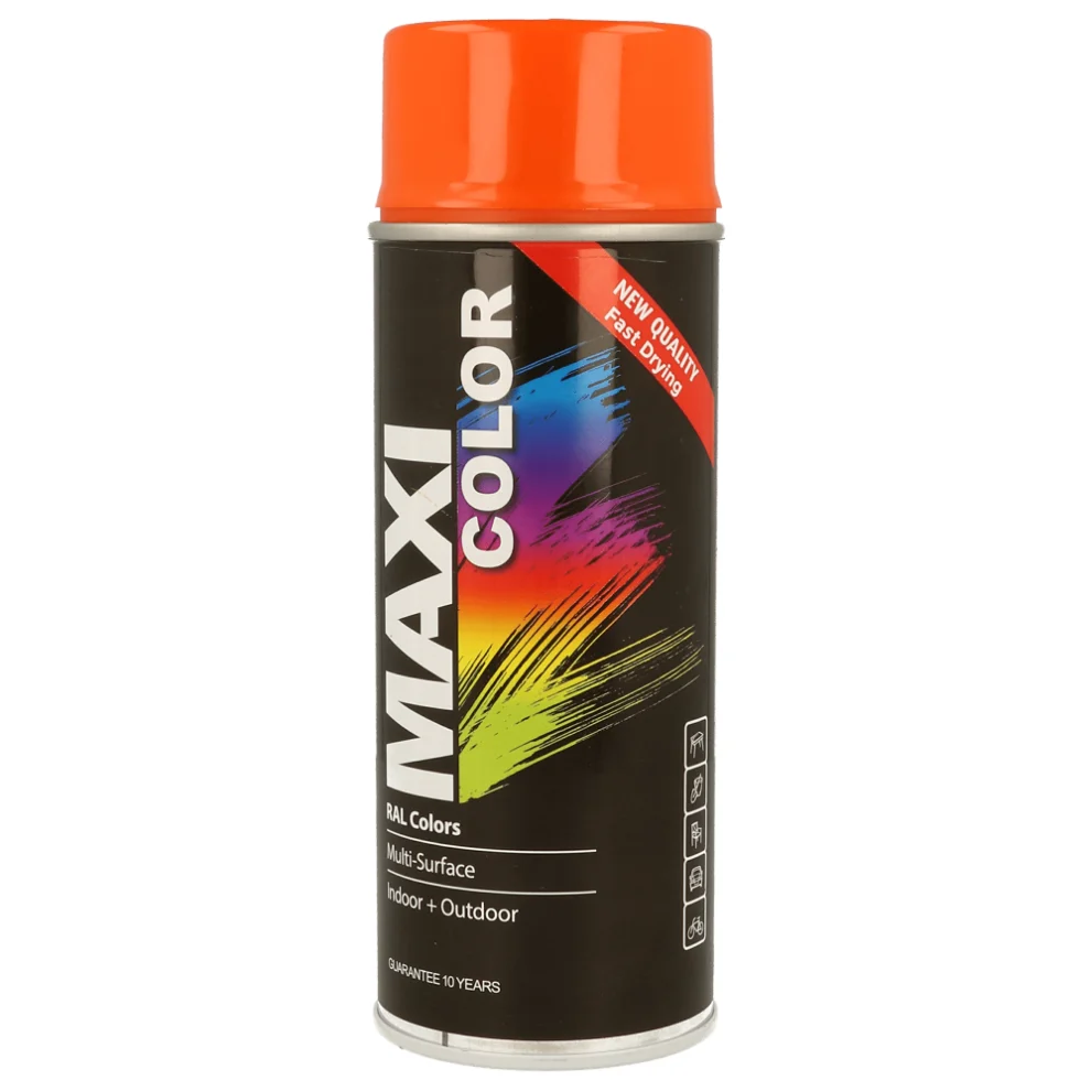 Maxicolor Gloss Pure Orange Ral 2004 400ml