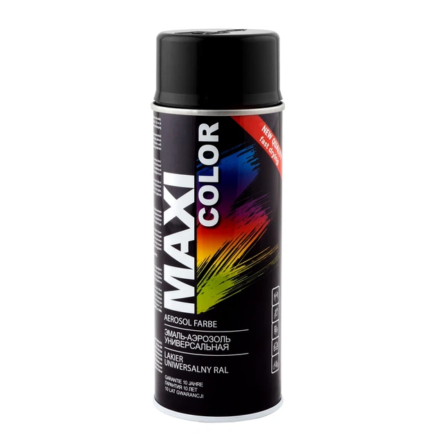 [100050] Maxicolor Gloss Deep Black Ral 9005 400ml