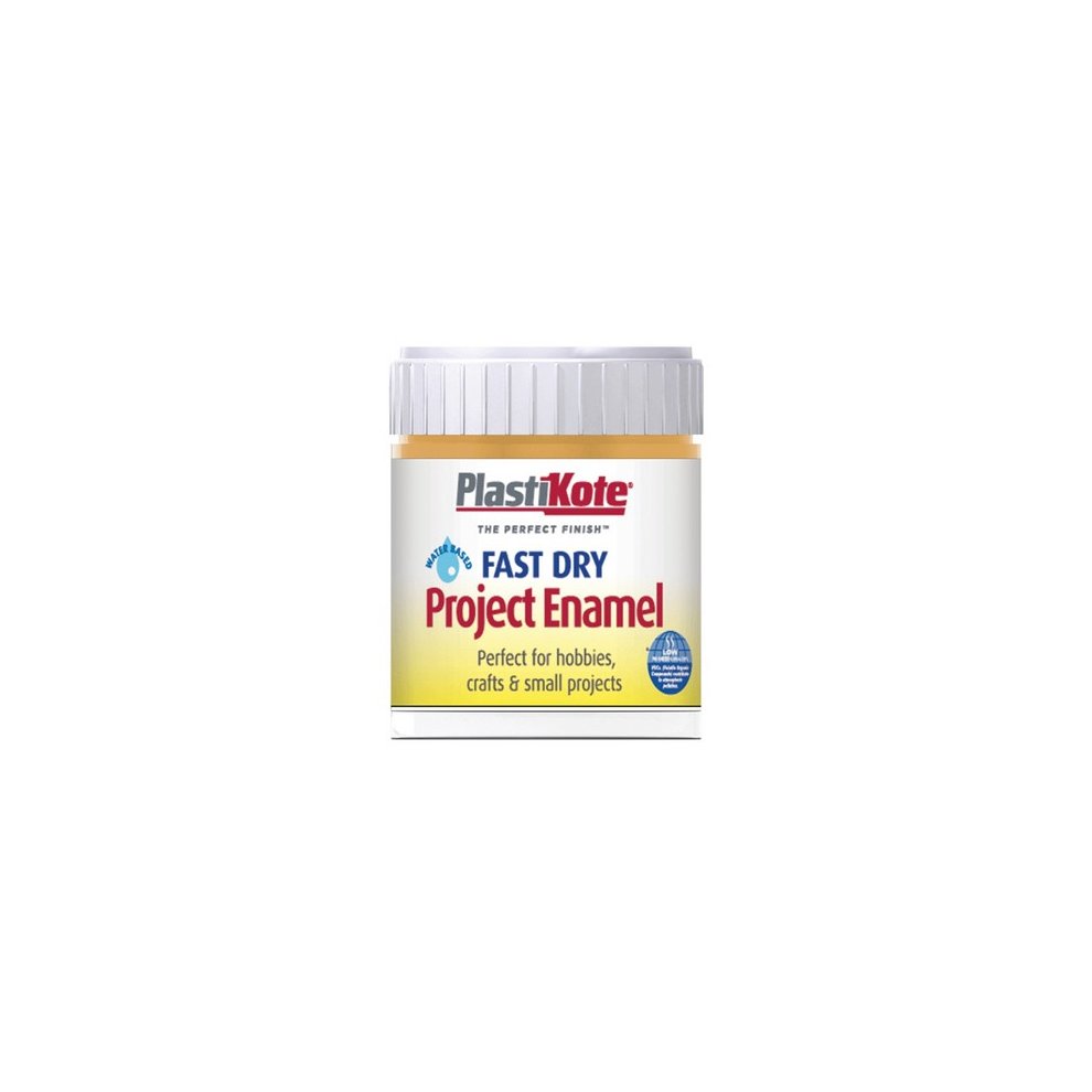 Plasti-Kote Fast Dry Enamel Sunshine Yellow (B11) 59ml