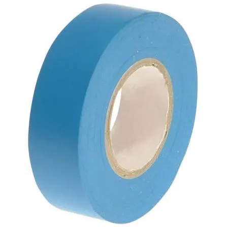 Faithfull PVC Electrical Tape Blue 19mm x 20m