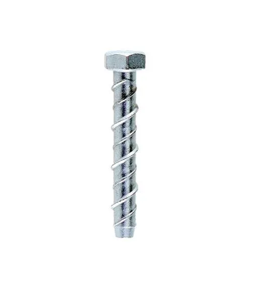 Ankerbolts Hexagon Head BZP - 8/10 x 75mm