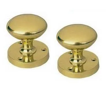 Sichern Victorian Sprung Mortice Knob Set- Brass