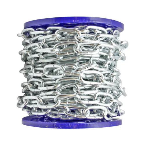 Centurion 5mm x 28mm ZP Welded Steel Coil Chain 1m