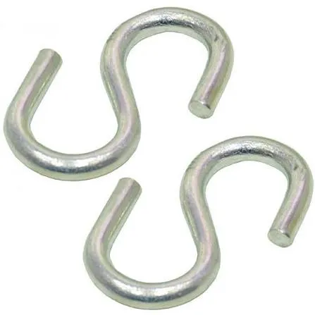 Centurion 6mm ZP 'S' Hook (Pack of 2)