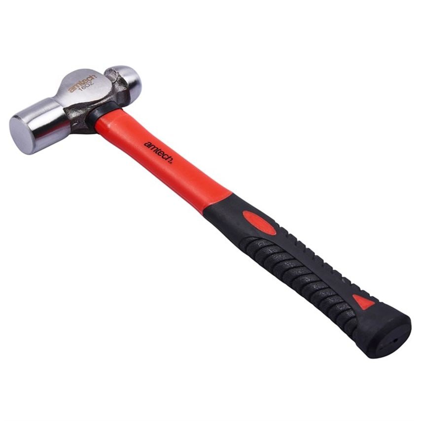 Amtech 16oz (450g) Ball Pein Hammer with Fibreglass Shaft