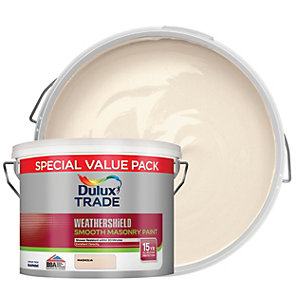 [25047] Dulux Trade Weathershield Magnolia 7.5L
