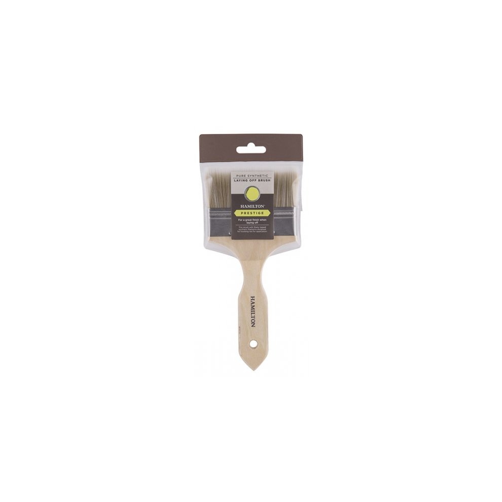 [23137-100] Hamilton Prestige - 100mm Pure Synthetic Laying Off Brush