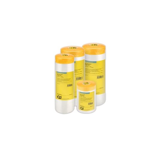 Q1 2100mm Pre Taped Washi Masking Film 50m