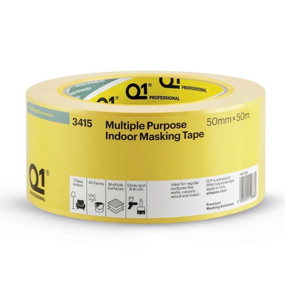 [99448] Q1 Multiple Purpose Indoor Masking Tape 36mm x 50m