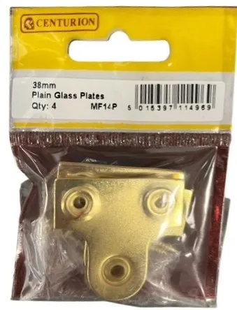 Centurion 38mm EB Plain Glass Plate (Pack of 4)