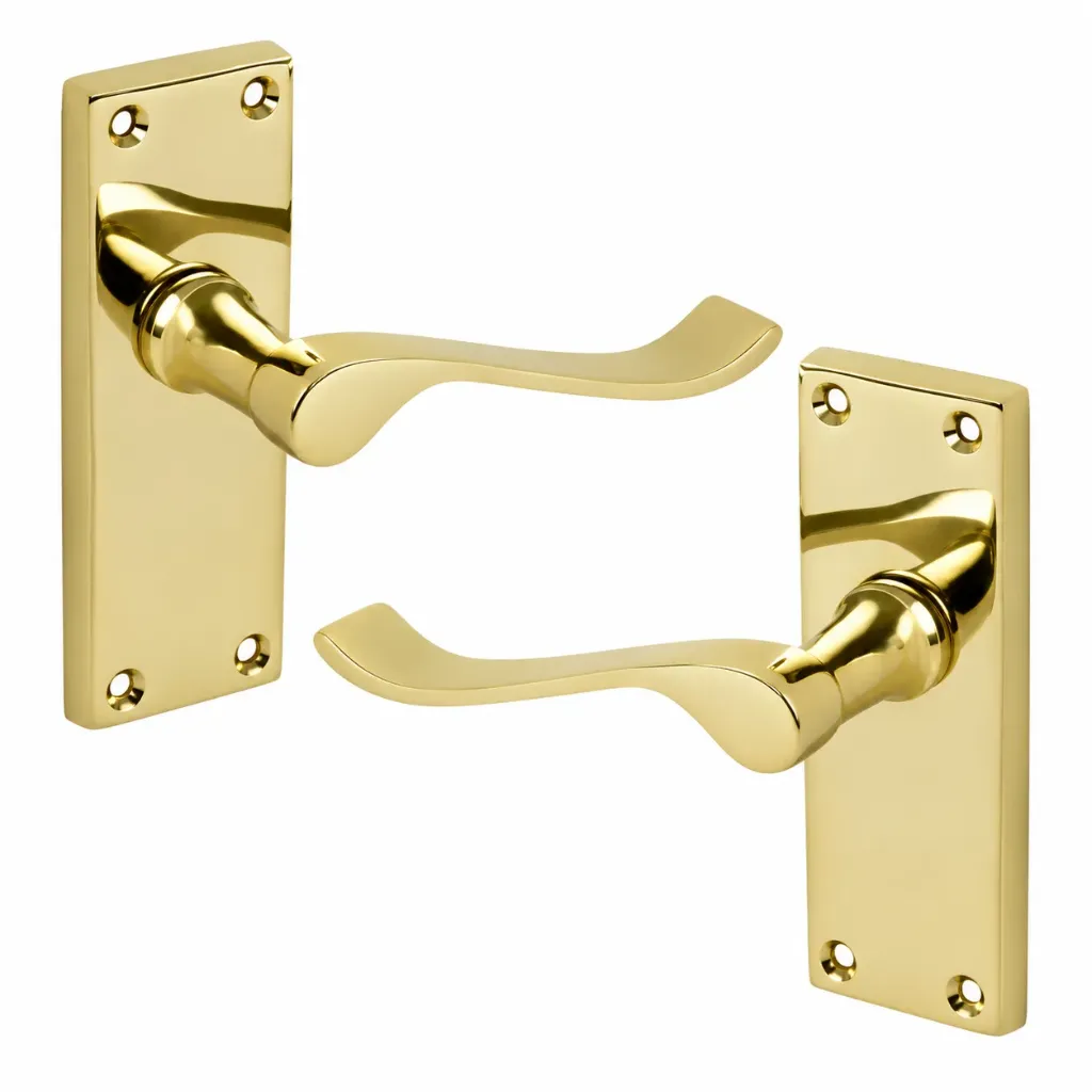 Sichern Victorian Scroll Lock Furniture to EN1906 (Part 3) - Electro Brass