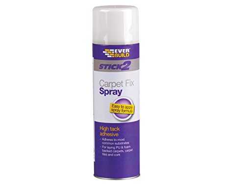 Everbuild PDQ 220 Carpet Fix Spray Adhesive 500ml