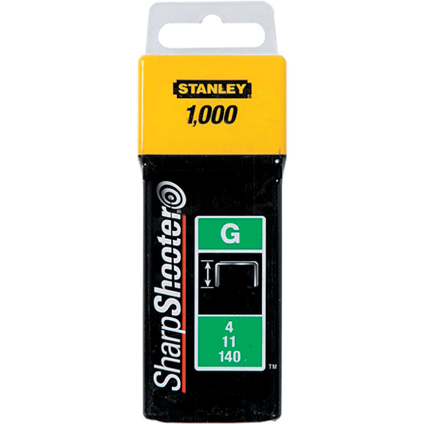 Stanley TRA709T Heavy-Duty Staples 14mm (1000 Pack)