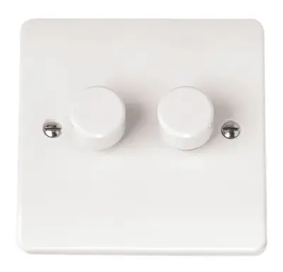 Click Mode 2 Gang 2 Way 250VA Dimmer
