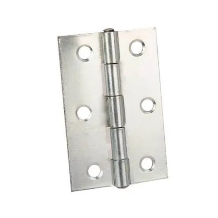[264568] Sichern Light Butt Hinge 76mm - Pair (Bright Zinc Plated)