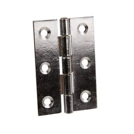 Sichern Light Butt Hinge 63mm - Pair (Chrome Plated)