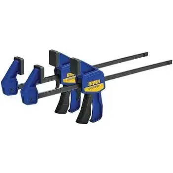 Irwin Quick Grip Quick Change Medium-Duty Bar Clamp 300mm  (12in - 2 Pack)