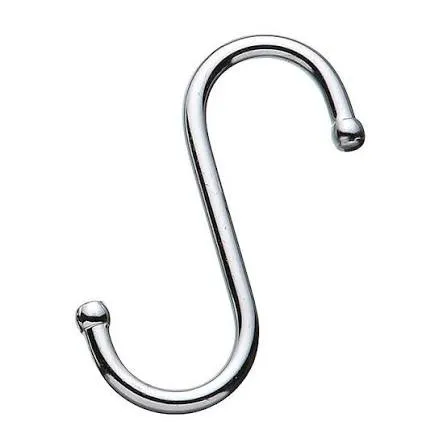 Centurion 95mm CP Ball End S Hook (pack of 2)