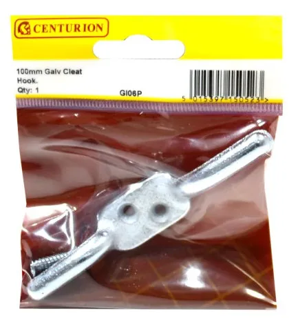 Centurion 100mm (4") Galvanised Cleat Hook