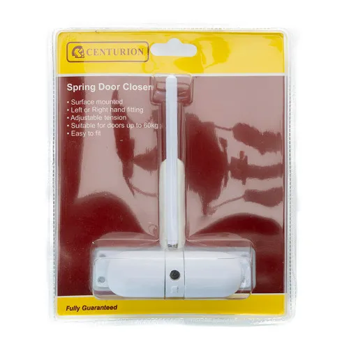 [CD16P] Centurion White Surface Fixing Door Closer