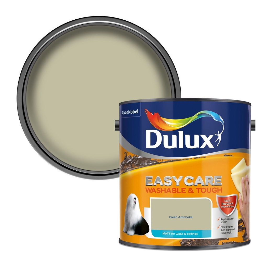 [5568268] Dulux Easycare Matt Fresh Artichoke 2.5L