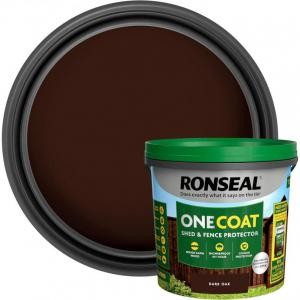 [29994] Ronseal Ronseal One Coat Shed & Fence Dark Oak  5L