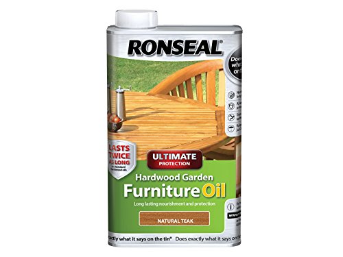 Ronseal Hardwood Furn Oil Natural Teak 1L