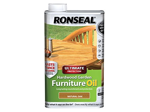 Ronseal Hardwood Furn Oil Natural Oak 1L