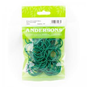 27mm PVC Coated Heavy Duty Plant Rings (Pack of 100)