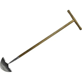 Faithfull Prestige Stainless Steel Edging Iron Ash Handle