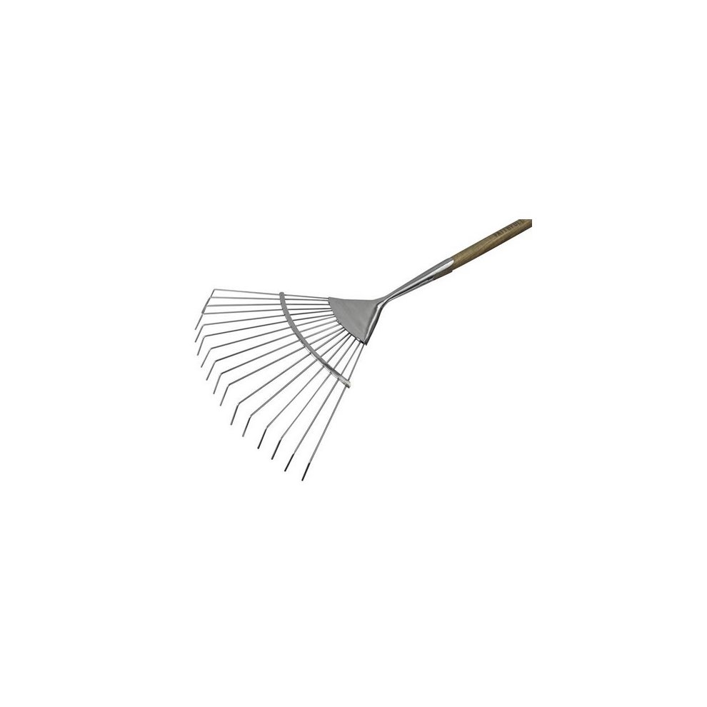 [FAIPRESLRSS] Faithfull Prestige Stainless Steel Lawn Rake Ash Handle