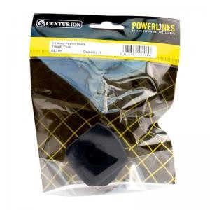 Centurion 13 Amp Plug Black Fused Tough