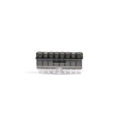 Centurion 8-Pole Pushwire Connector - 24A 450V - 10pk