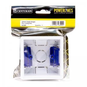 [EL93P] Centurion 34mm Depth Single Dry Lining Box