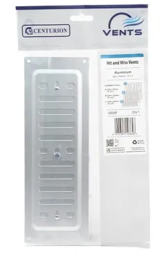 Centurion Hit & Miss Vents - Aluminium - 229 x 76mm