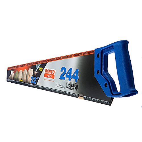 Bahco 244-22-U7/8-HP Hardpoint Handsaw 550mm (22in) 7 TPI