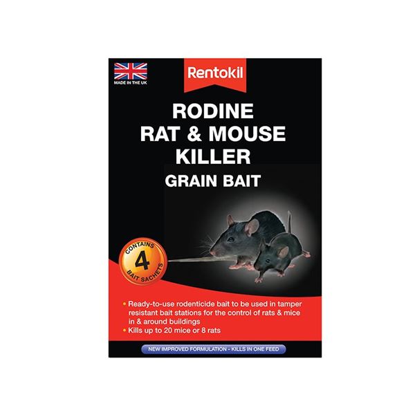 Rodine Rat & Mouse Killer Grain Bait