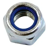Unifix Class 8 Nylon Insert Nuts P Type DIN 982 BZP - M6 (Bag of 20)