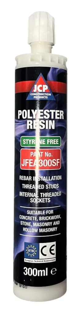 JCP ETA Option 7 Polyester Styrene Free Injection Resin CE - 300ml