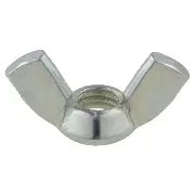 Unifix Wing Nuts UNI 5448 BZP - M10 x 1.50 (Bag of 6)