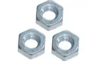 [UB3306] Unifix Grade 8.8 Hex Set DIN933/Form A Washers DIN125A/Class 8 Full Nuts DIN934 BZP - M6 x 40 (Bag of 10)