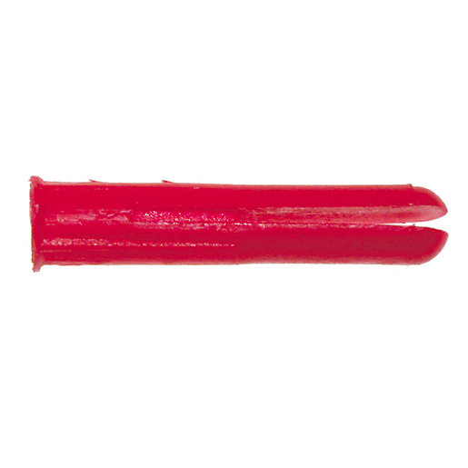 JCP Standard Plastic Plugs Red - 5.5 x 30mm