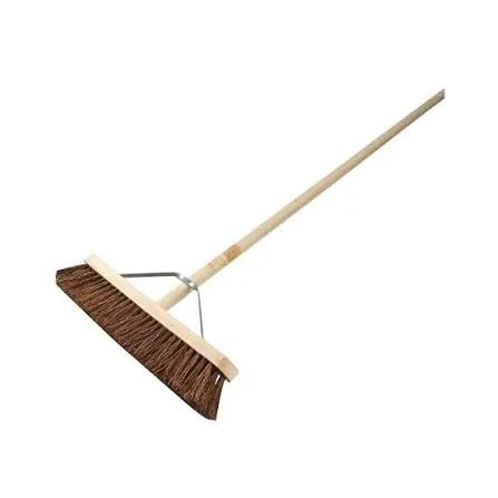 Faithfull Stiff Bassine Broom 450mm (18in) + Handle & Stay
