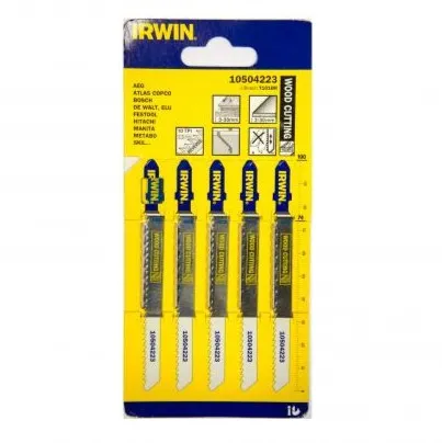 [IRW10504223] Irwin Wood Jigsaw Blades T101BR (5 Pack)