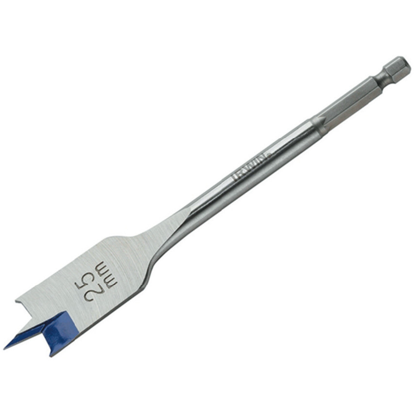Irwin 4X Blue Groove Flat Bit  8Mm