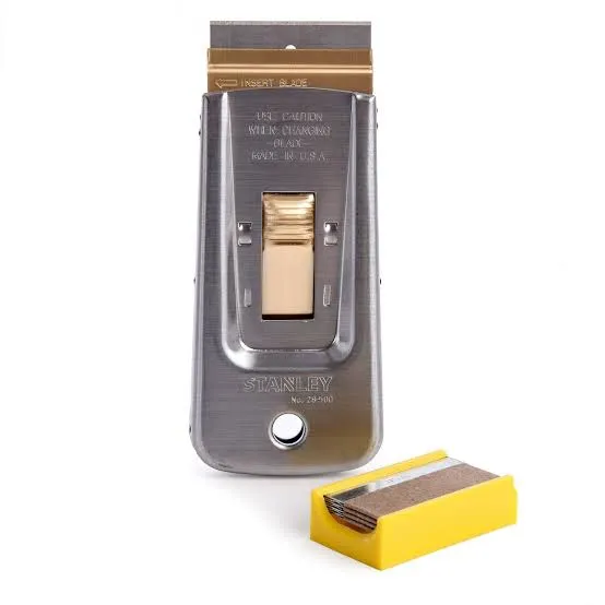 Stanley Razor Edge Scraper with 5 Blades