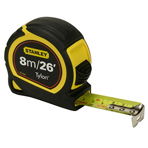 Stanley Tylon Pocket Tape 8m/26ft (Width 25mm) Carded