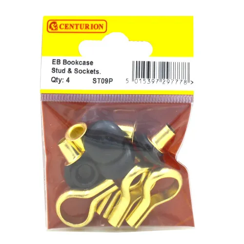 Centurion 18mm Diameter Bookcase Stud Buffer Pad (Qty 4) DS